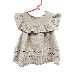 5/$15 Beige Blouse - Jessica Simpson - 12mo